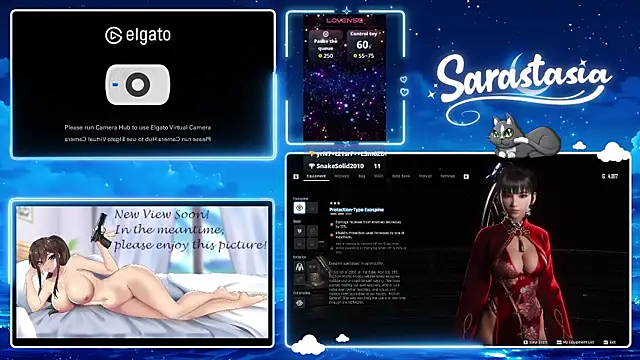 Sarastasia417 online show from April 26, 8:00 am