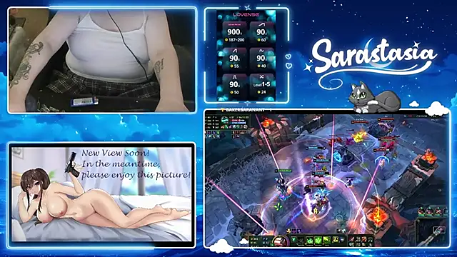 Sarastasia417 online show from May 11, 2:45 pm