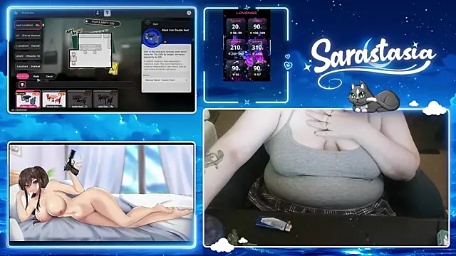 Snapshot of Sarastasia417 chatting on June 21, 8:14 pm Sarastasia417 online show from June 21, 8:14 pm