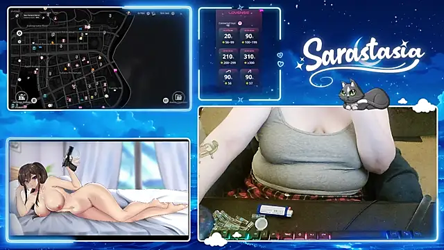 Snapshot of Sarastasia417 chatting on July 12, 9:48 pm Sarastasia417 online show from July 12, 9:48 pm