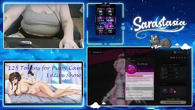 Snapshot of Sarastasia417 chatting on June 16, 5:02 pm Sarastasia417 online show from June 16, 5:02 pm