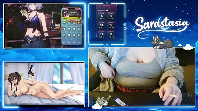 Snapshot of Sarastasia417 chatting on July 10, 8:42 pm Sarastasia417 online show from July 10, 8:42 pm