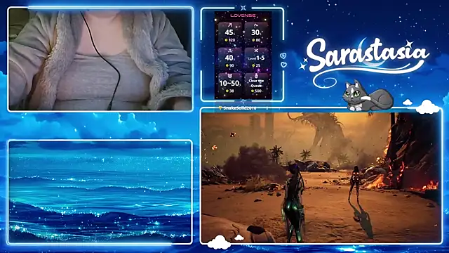 Sarastasia417 online show from April 18, 10:50 am