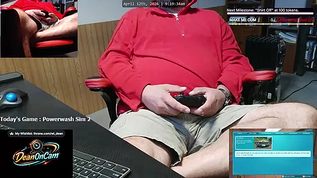 DeanonCam online show from April 12, 2:20 pm