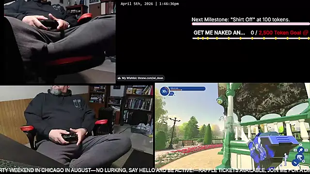 DeanonCam online show from April 5, 6:47 pm