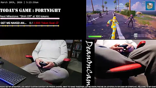 DeanonCam online show from March 20, 10:16 am