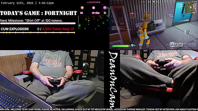 DeanonCam online show from February 11, 9:47 pm