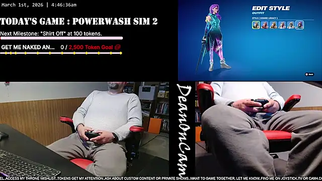 DeanonCam online show from March 1, 10:48 am