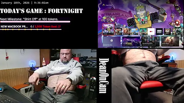 DeanonCam online show from January 18, 3:37 pm