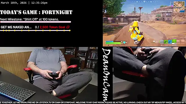 DeanonCam online show from March 18, 5:36 pm