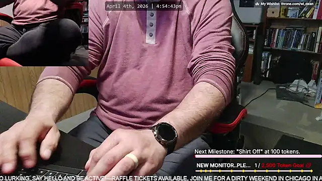 DeanonCam online show from April 4, 9:54 pm