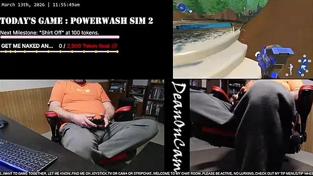 DeanonCam online show from March 13, 4:56 pm