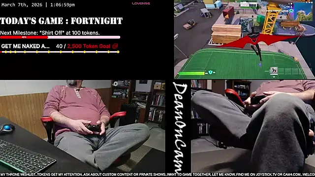 DeanonCam online show from March 7, 7:08 pm