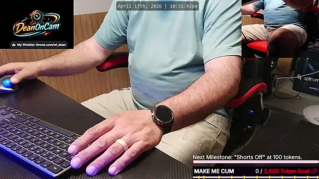 DeanonCam online show from April 18, 3:53 am