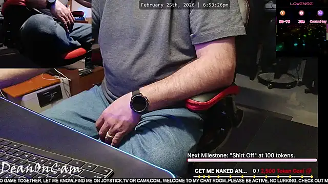 DeanonCam online show from February 26, 12:54 am