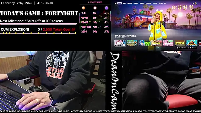 DeanonCam online show from February 7, 10:56 am