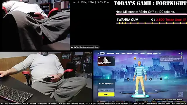 DeanonCam online show from March 28, 11:00 am