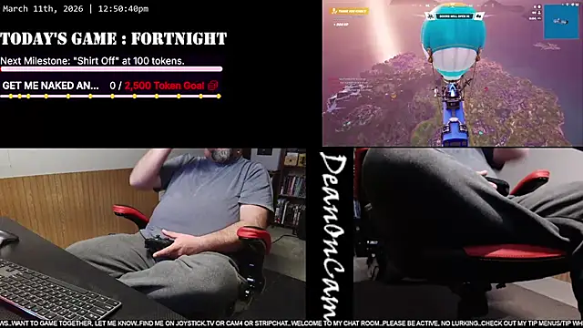 DeanonCam online show from March 11, 5:51 pm