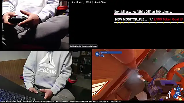 DeanonCam online show from April 4, 9:49 am