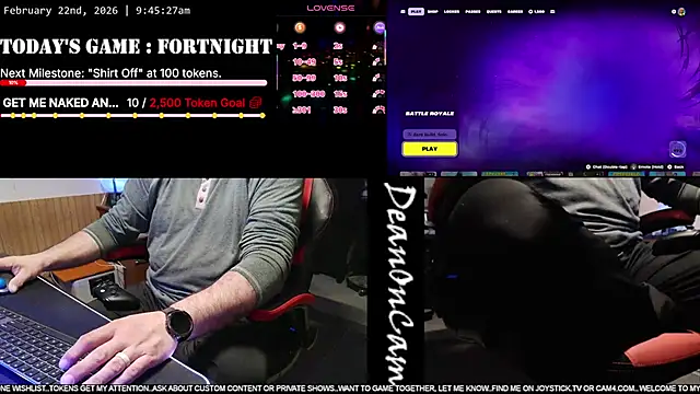 DeanonCam online show from February 22, 3:46 pm