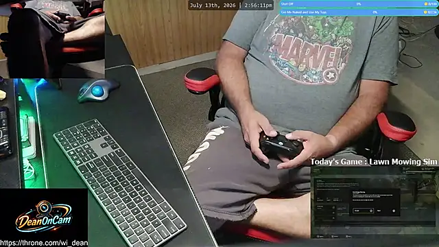 Snapshot of DeanonCam chatting on July 13, 7:57 pm DeanonCam online show from July 13, 7:57 pm