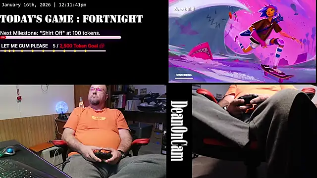 DeanonCam online show from January 16, 6:12 pm