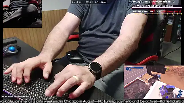 DeanonCam online show from April 8, 8:32 pm