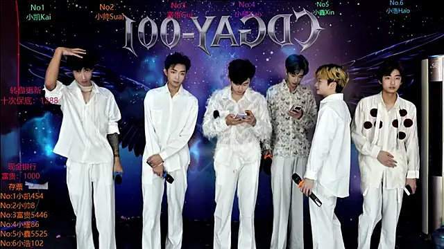 CDGAY 001 online show from January 13, 2:10 pm