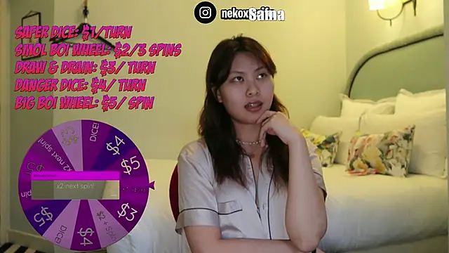 nekoxwaifu online show from April 4, 6:25 pm