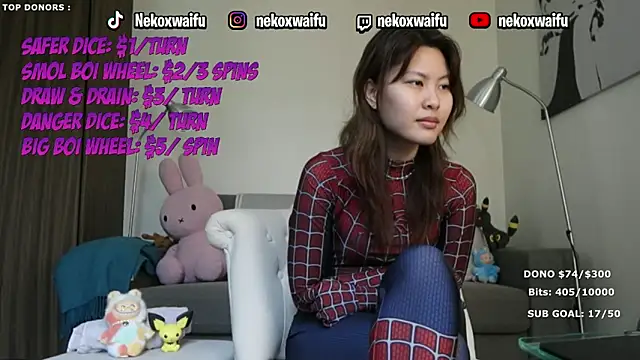 nekoxwaifu online show from March 11, 10:20 am