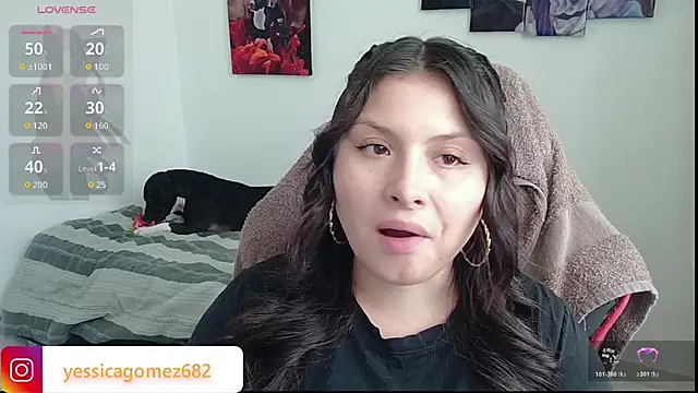 yessica gomez01 online show from March 5, 8:38 pm