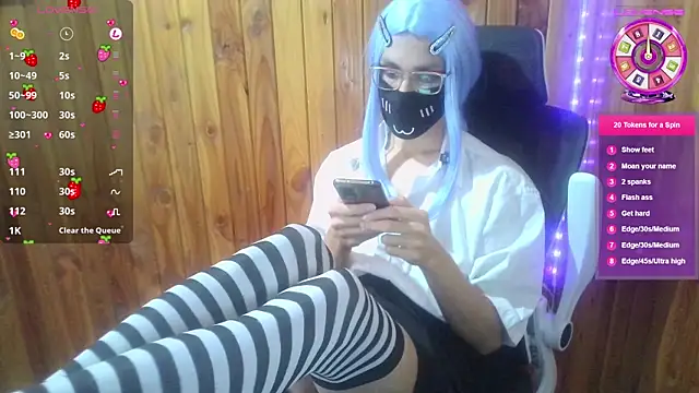 Frankie boygirl online show from April 25, 8:06 pm
