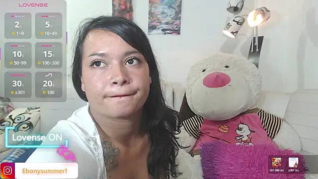 ebonysummer  online show from July 17, 3:04 am