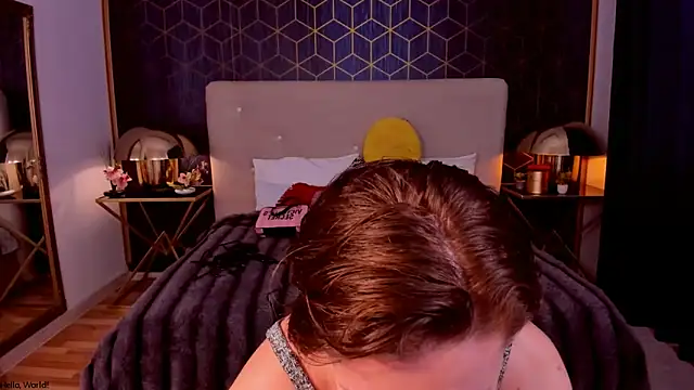 Snapshot of GingerWixxx chatting on February 25, 7:19 am GingerWixxx online show from February 25, 7:19 am