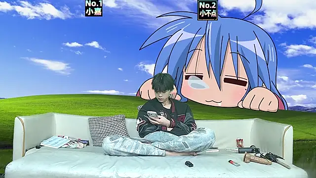 xiaohuangren01 online show from April 2, 1:51 pm