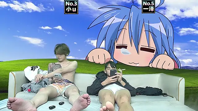 xiaohuangren01 online show from April 2, 1:46 am