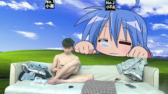 xiaohuangren01 online show from April 3, 2:01 pm