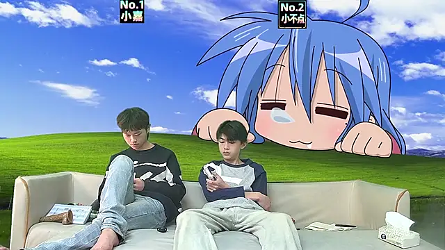 xiaohuangren01 online show from April 4, 2:12 pm