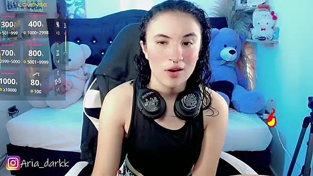 AriaDark online show from February 27, 9:03 pm