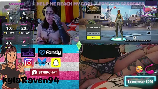 KylaRaven online show from May 8, 1:31 am