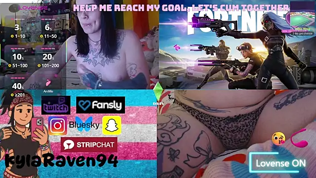 KylaRaven online show from May 11, 2:02 am