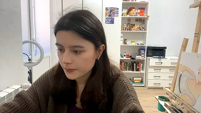 Snapshot of SaintMari chatting on February 20, 12:18 pm SaintMari online show from February 20, 12:18 pm