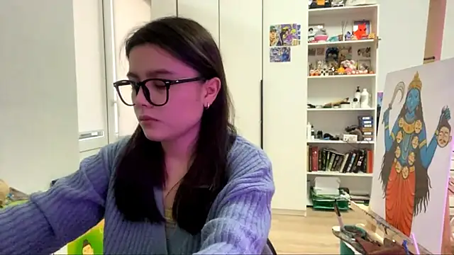 Snapshot of SaintMari chatting on April 22, 12:12 pm SaintMari online show from April 22, 12:12 pm