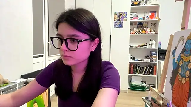 Snapshot of SaintMari chatting on April 19, 6:10 pm SaintMari online show from April 19, 6:10 pm