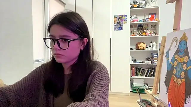 Snapshot of SaintMari chatting on April 21, 12:23 pm SaintMari online show from April 21, 12:23 pm