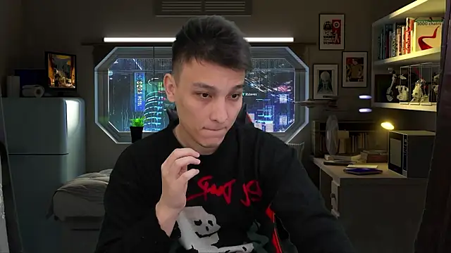 Justin time111 online show from March 27, 11:11 am