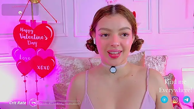 AriaHeavens online show from February 13, 7:25 pm