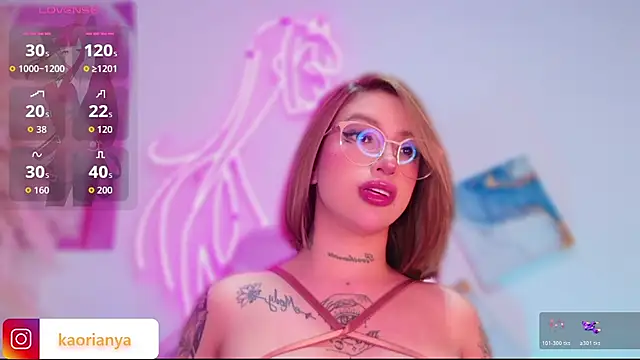 Snapshot of kaorianya chatting on February 21, 3:08 am kaorianya online show from February 21, 3:08 am