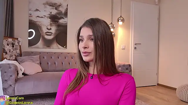 Snapshot of Lenna_Godess chatting on February 9, 8:01 am Lenna Godess online show from February 9, 8:01 am
