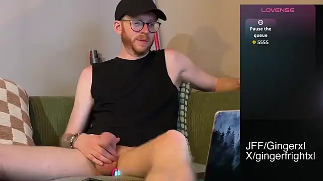 Gingerxl8 online show from June 14, 1:46 am